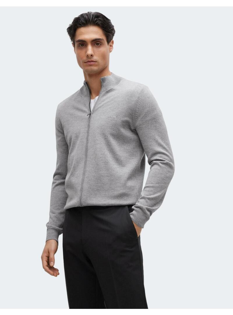 Cardigan Balonso Zip Grey