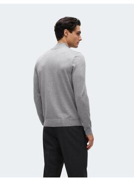Cardigan Balonso Zip Grey