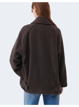 CHAQUETÓN MARELLA DALMATA MARRÓN PARA MUJER