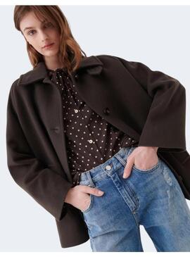 CHAQUETÓN MARELLA DALMATA MARRÓN PARA MUJER