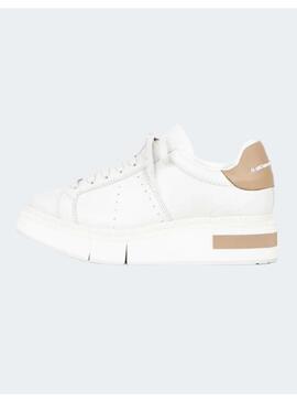 Zapatilla Deportiva Blanco/Chocolate