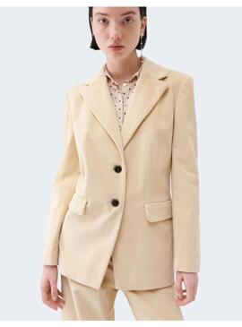 CHAQUETA MARELLA STAR IVORY PANA PARA MUJER