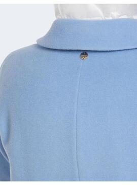 ABRIGO MARCCAIN AZUL PARA MUJER