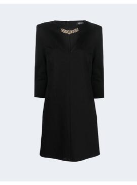 VESTIDO MEDIA MANGA NEGRO