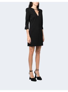 VESTIDO MEDIA MANGA NEGRO