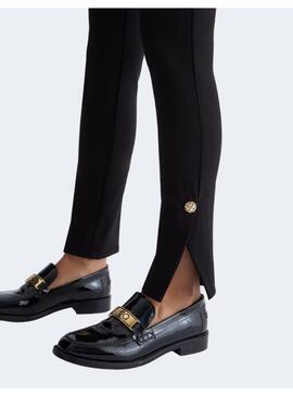 PANTALON LIU JO NEGRO CORTE TOBILLLO PARA MUJER