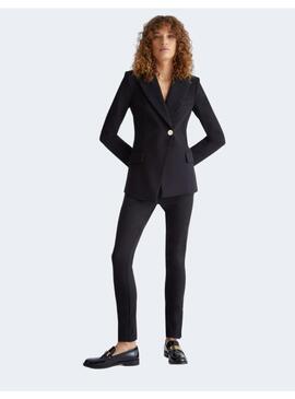 PANTALON LIU JO NEGRO CORTE TOBILLLO PARA MUJER