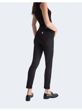 JEANS LIU JO PITILLO CON VUELTA NEGRO PARA MUJER