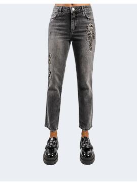 JEANS LIU JO PEDRERIA GRIS PARA MUJER