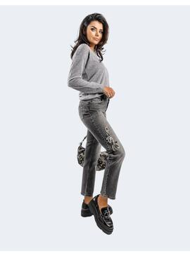 JEANS LIU JO PEDRERIA GRIS PARA MUJER