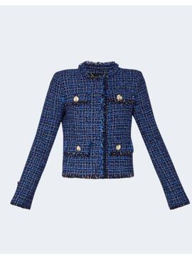 CHAQUETA LIU JO CHANEL AZUL PARA MUJER