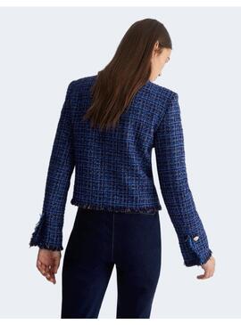 CHAQUETA LIU JO CHANEL AZUL PARA MUJER