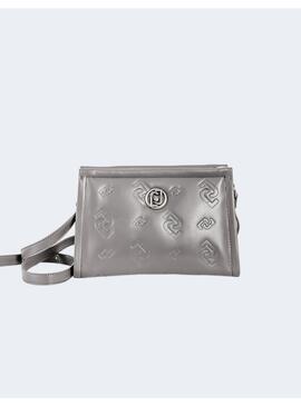 BOLSO LIU JO BANDOLERA GRIS PARA MUJER