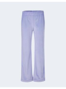 PANTALÓN CHANDAL MARCCAIN TERCIOPELO LILA PARA MUJER