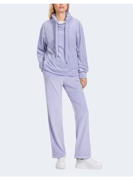 PANTALÓN CHANDAL MARCCAIN TERCIOPELO LILA PARA MUJER