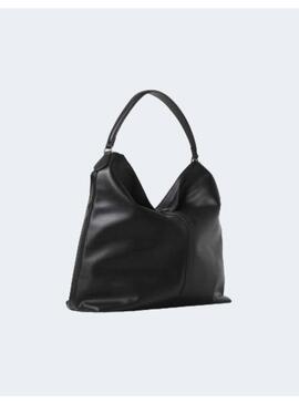 Bolso Hombro Arrugado Negro