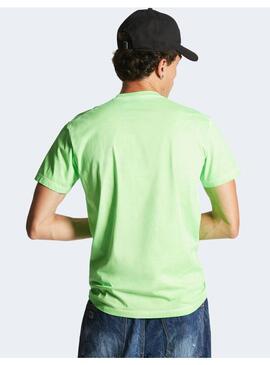 Camiseta Fucsia Logo Icon Green