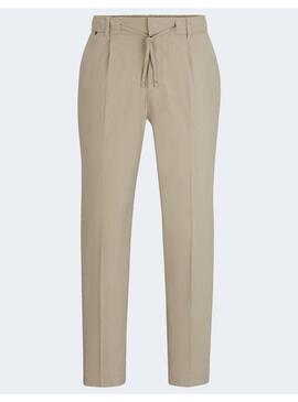 Pantalón Jogger Perin Lino Beige