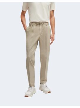 Pantalón Jogger Perin Lino Beige