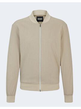 Cazadora Bomber Hanry Lino Beige