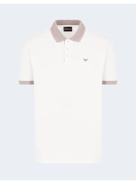 Polo Contrast Neck Caldo