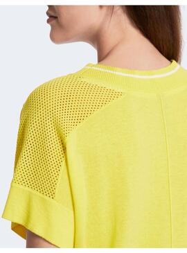 Jersey Marccain Amarillo Para Mujer