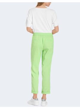 Pantalón Marccain Lino Verde Para Mujer