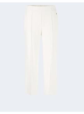 Pantalón Marccain Blanco Tobillero Para Mujer