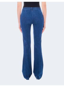 PANTALON DENIM CAMPANA CADENA CINTURA