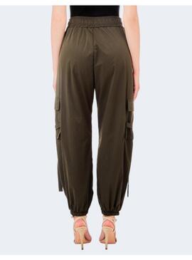 PANTALÓN LIU JO VERDE CARGO PARA MUJER