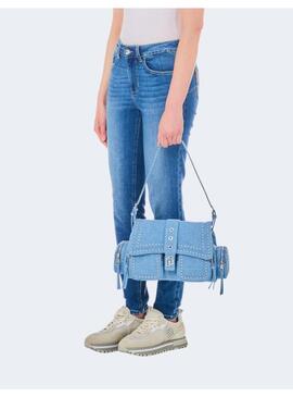 BOLSO LIU JO EN DENIM CON TACHUELAS PARA MUJER