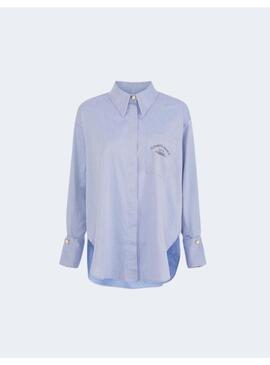 Camisa Elisabetta Franchi Azul