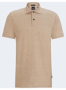 Polo Press Lino Beige