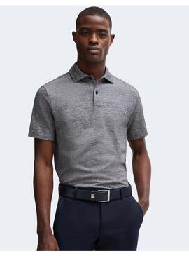 Polo Press Lino Grey Navy