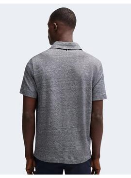 Polo Press Lino Grey Navy