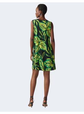 Vestido Joseph Ribkoff Floral Verde Para Mujer