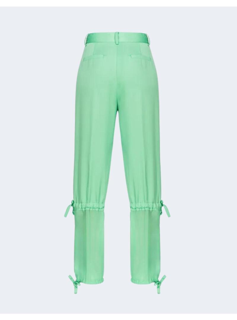Pantalón Pinko Verde Jogger Para Mujer