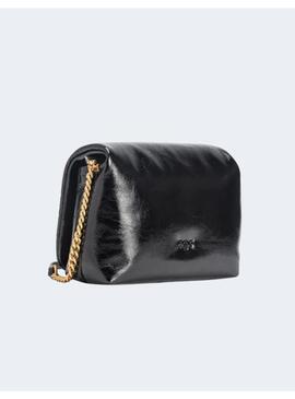 BOLSO PINKO LOVE CLICK NEGRO CHAROL