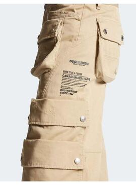 Pantalón Cargo Beige Dsquared2