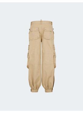 Pantalón Cargo Beige Dsquared2
