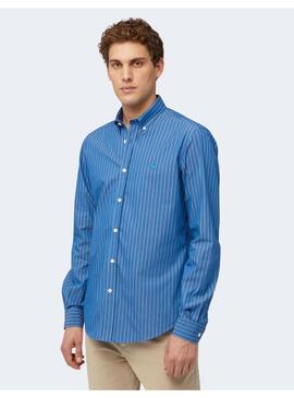 Camisa Lines Bi Blues