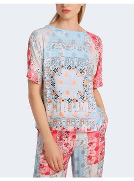 Blusa Marccain Estampado Cachemir