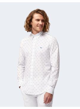 Camisa Lino Botondown White