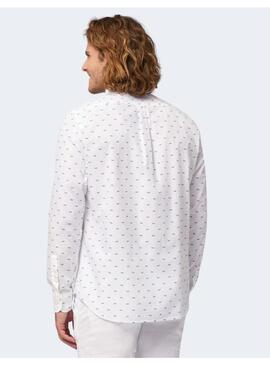 Camisa Lino Botondown White