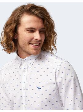 Camisa Lino Botondown White