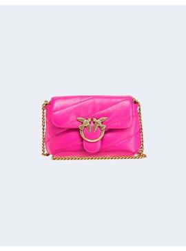 BOLSO PINKO LOVE PUFF BABY FUCSIA