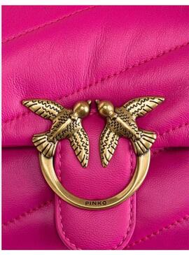 BOLSO PINKO LOVE PUFF BABY FUCSIA