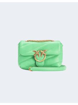 BOLSO PINKO LOVE PUFF BABY VERDE