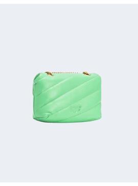 BOLSO PINKO LOVE PUFF BABY VERDE