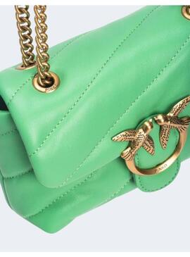 BOLSO PINKO LOVE PUFF BABY VERDE